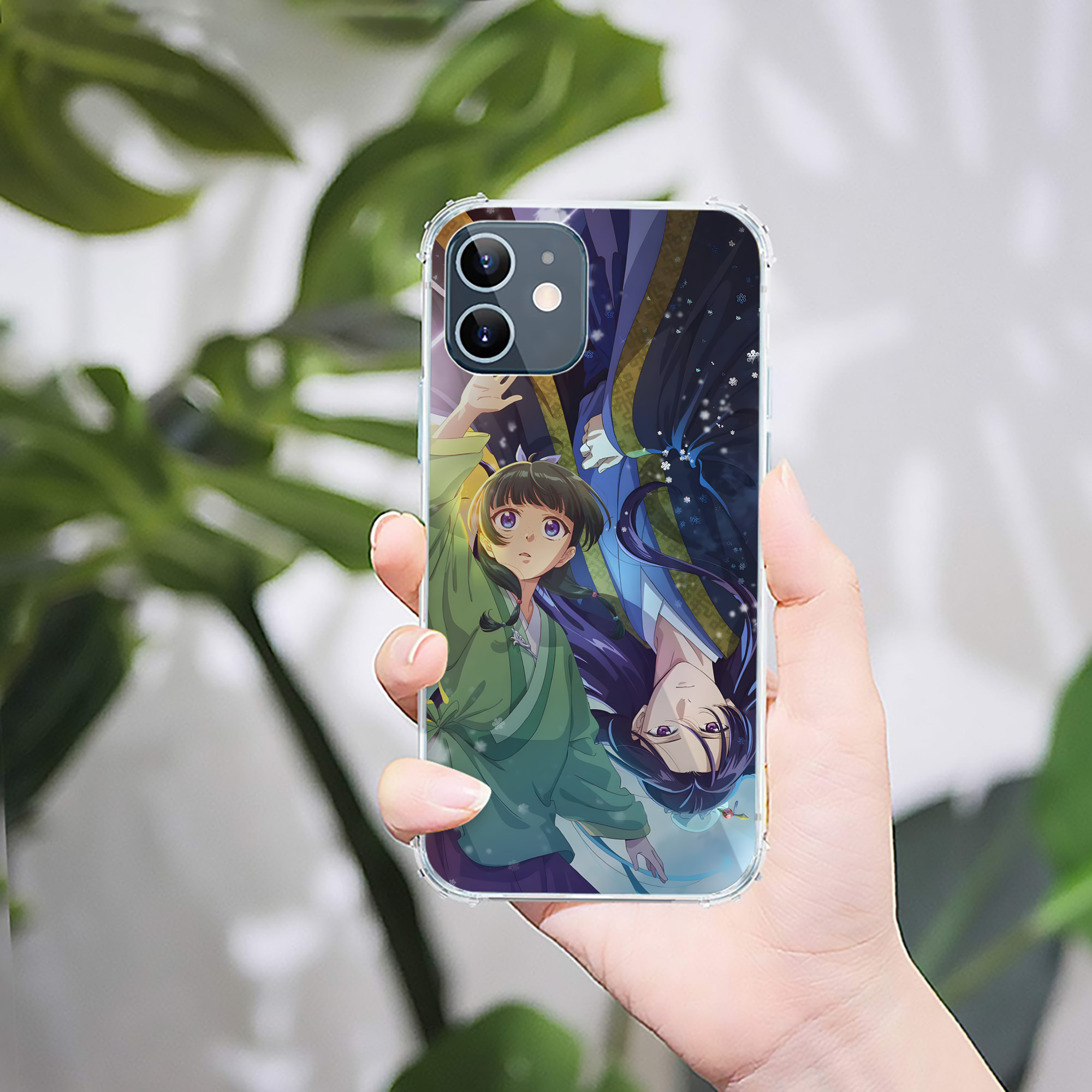 （画像用） 薬屋のひとりごと The Apothecary Diaries 【iPhone 12シリーズ対応】透明スマホケース（クリアソフトケース）